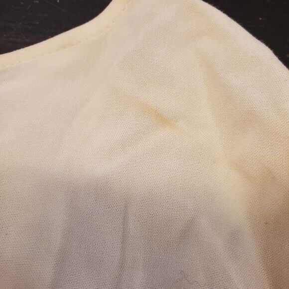 Cupcakes And Cashmere Womens Floral Embroidered Detail Blouse Top White Size M - Picture 9 of 10